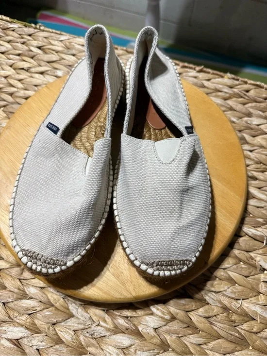 Viscata Women's Espadrille Slip-On - Natural Cream Canvas 7.5-8 U.S.A woman’s