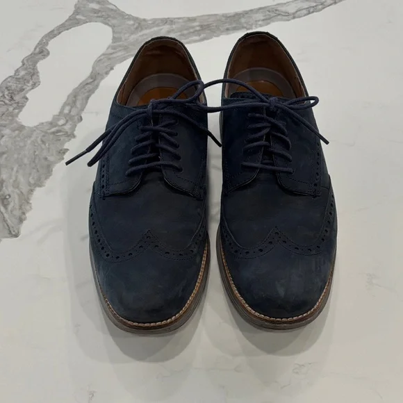 Cole Haan Men's Navy Oxford Shoes size 7.5