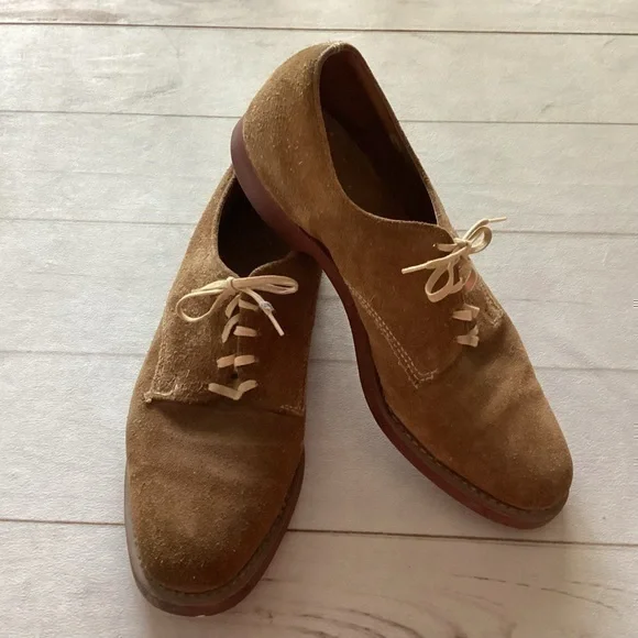LIMITED EDITION ..Dirty Buck Mens suede brown heavyweight Casual Shoes 8 1/2 D