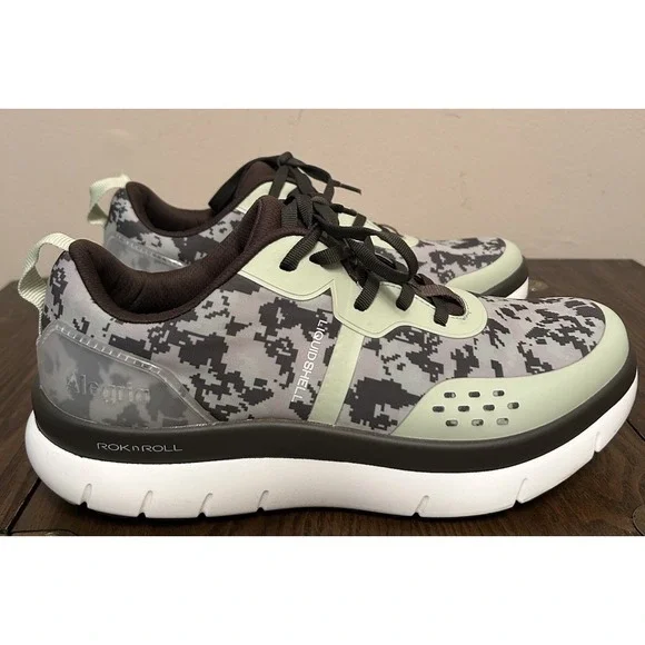 Alegria Liquid Shell Eclips Digi Matcha Women's Shoes Size 10.5 EU‎ 41