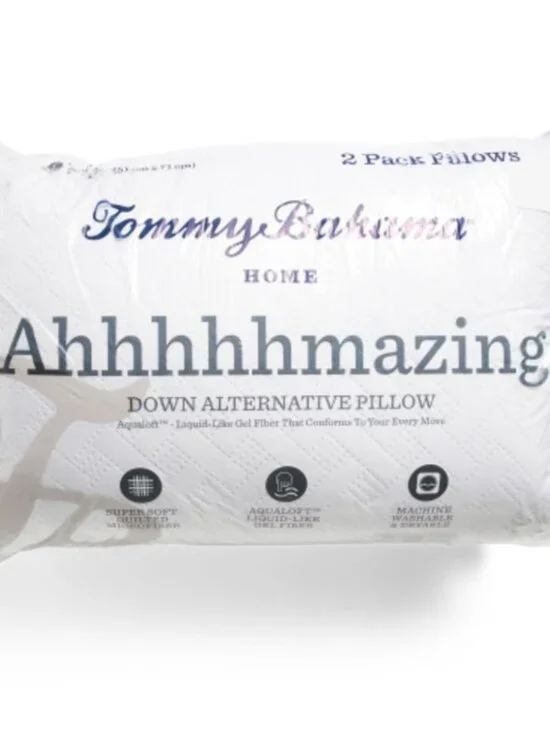 TOMMY BAHAMA 20x28 2pk Down Alternative Pillows