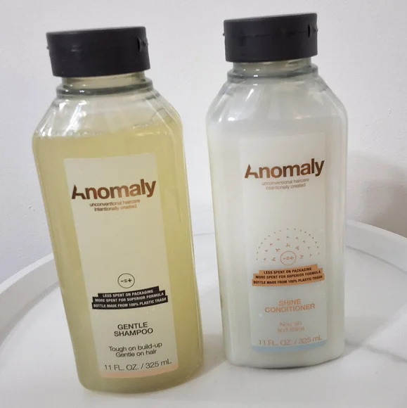 Anomaly Gentle Shampoo & Anomaly Shine Conditioner, 11 Fl Oz, NEW, Hair Care