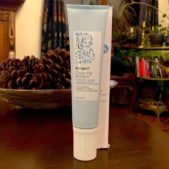 Briogeo Color Me Brilliant Mushroom + Bamboo Color Protect Primer new full size