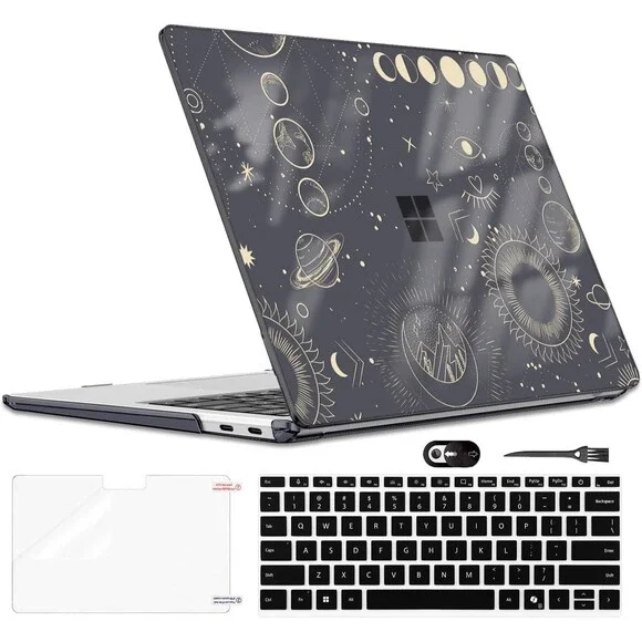 Case for 13 Inch Microsoft Surface Laptop (2025) Model: 2095 Slim Snap On Cover