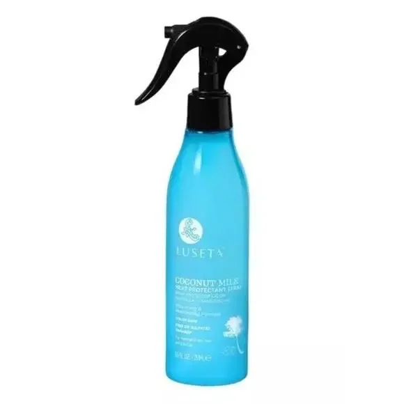 Luseta Beauty Coconut Milk Dry Hair Heat Protectant Spray 8.5oz Nourishing Shine