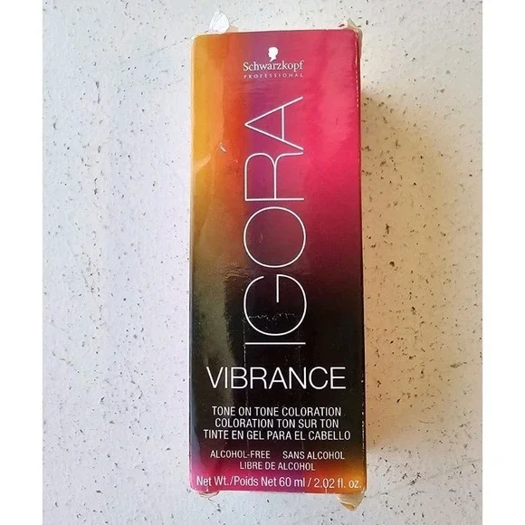 Schwarzkopf Igora 6-0 Dark Blonde Hair Vibrance Tone on Tone Coloration 2.02 oz