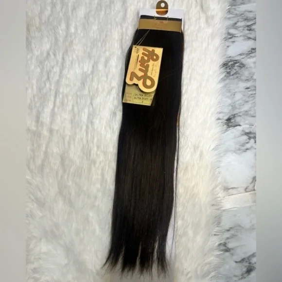 Ultra Silky 100% Human hair in Dark Brown #2 Straight Hair Extensions - …
