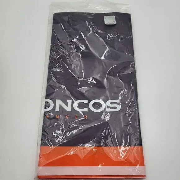 Denver Broncos Blue Orange‎ Plastic Tablecover 54