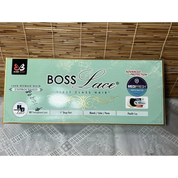 Bobbi Boss 100% Unprocessed HD Boss Lace Wig - MHLF481 LAVINA Natural Bk