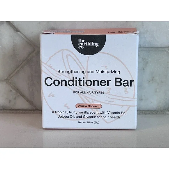 The Earthling Co. Conditioner Bar - Promote Hair Growth, Strengthen & Moistur...