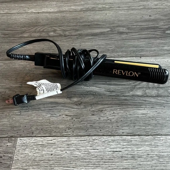 Revlon Hair Straightener Hot Hair Tool with Auto Shutoff 1 Inch Black