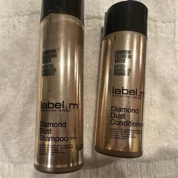 LABEL M Diamond Dust Shampoo and Conditioner hair care‎