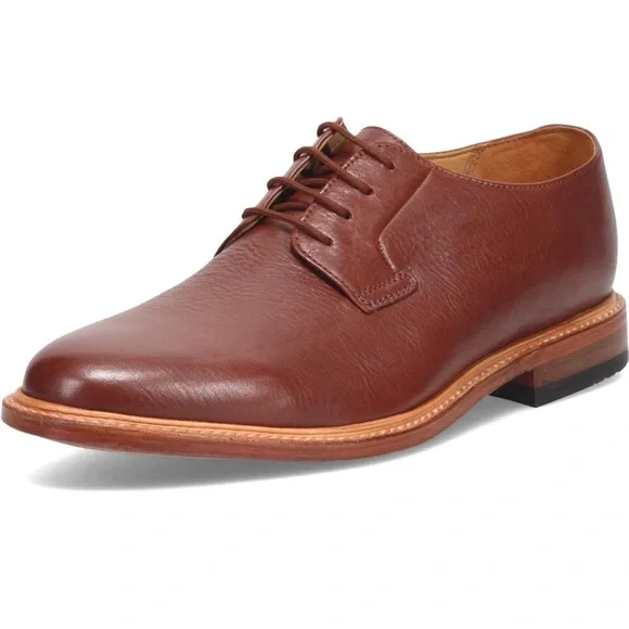 Brown Leather Men's Oxford Shoes