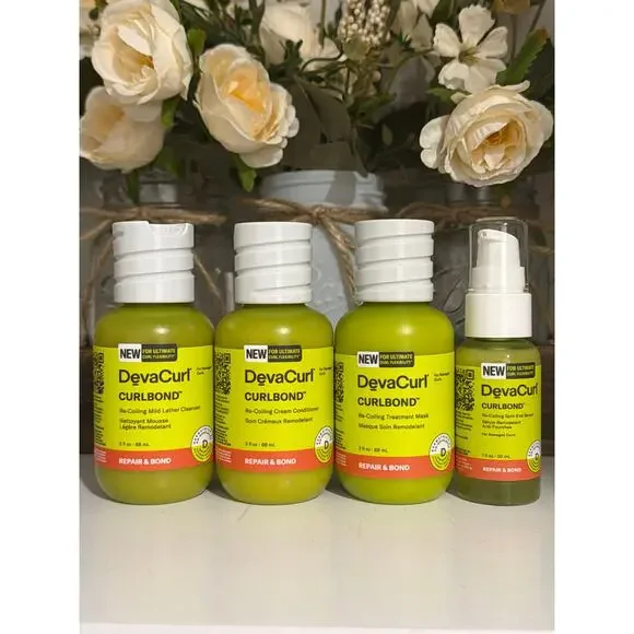 DevaCurl CurlBond Repair Starter Kit Travel Size Set NIB