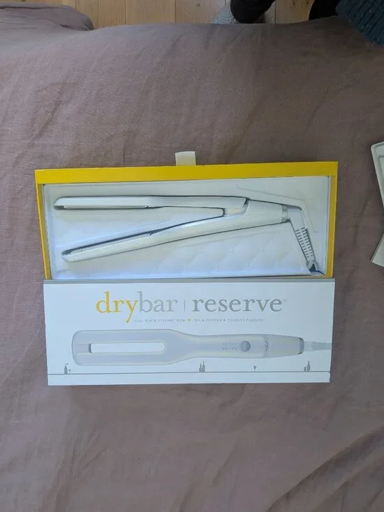 NEW Drybar Reserve Dual-Plate Double Styling Iron Flat Iron NIB