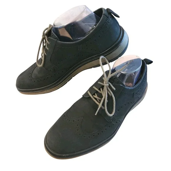Clarks Chantry Wing Mens‎ Black Oxfords & Lace Ups Wingtip & Brogue Shoes 8.5 M
