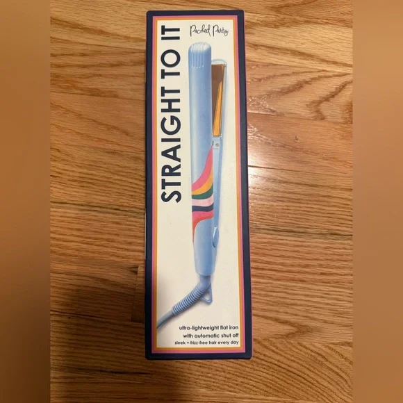 Packed Party Colorful Dual Plated Gold Hair Straightener