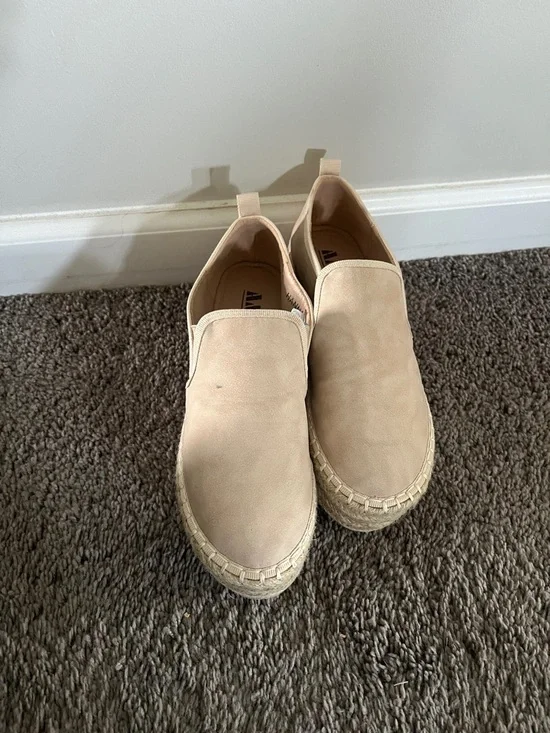 AWS Hannah espadrille platform shoes size 6.5