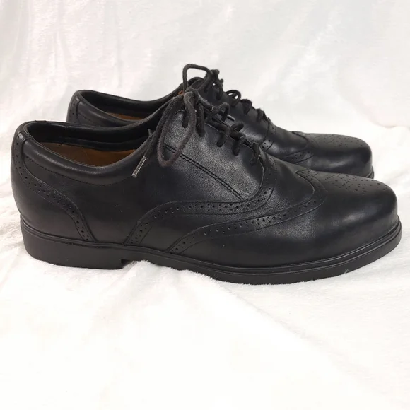 Red Wing 6665 Men's Black Leather Steel Toe Dress Shoes Size 13
