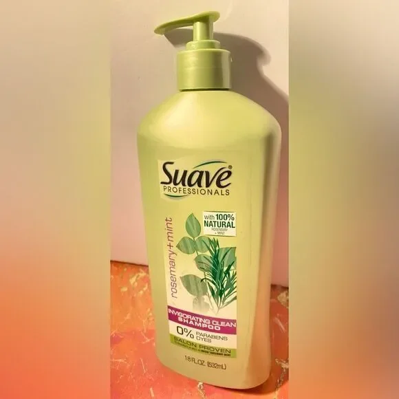 🛍️ {Suave Professionals Rosemary & Mint Invigorating Shampoo 18FL.OZ. (532ml)💥
