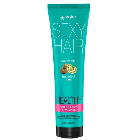 Sexy Hair Imperfect Kiwi Healthy Color Lock Kiwi Vegan Hair Mask 2.0 Fl Oz NWT
