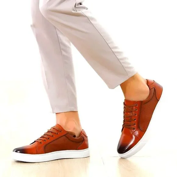 (62-3639) MERRYLAND Men's Casual Dress Sneakers Oxford Shoes Sz 10