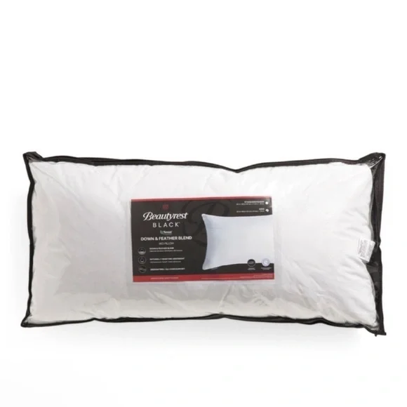 🎉LAST CHANCE🎉 BEAUTYREST BLACK Luxurious‎ Down And Feather Blend Pillow