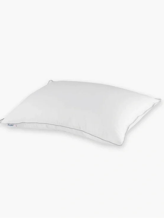 Fluff Co Down & Feather Classic Hotel Pillow, Standard Size, SOFT, New open box