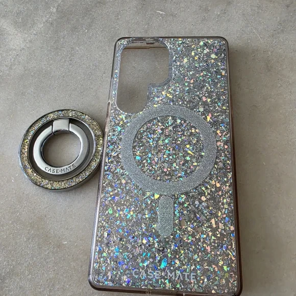 CaseMate Samsung S25 Ultra Case and Mag Safe Grip