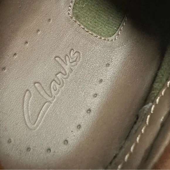 Clarks Touareg Vibe Men's Size 9.5 Brown Leather Comfort Oxford Shoes Classic