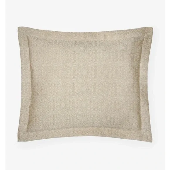 Sferra Veroli Std Khaki Pillow Flange #4330 21x26 Brand New w/tag Made in Italy