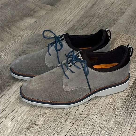 Thomas & Vine Gray Suede‎ Men's Shoes