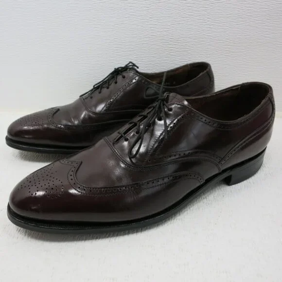 Bostonian Wingtip Brogue Leather Fashion Dress Oxford Men's Footwear Sz 11 C/A