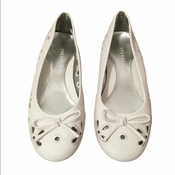 SPERRY Topsider Girls Luna Ballet Flats - …