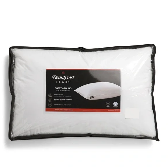 🎉LAST CHANCE🎉BEAUTYREST BLACK‎ Luxurious 20x28 Down And Feather Blend Pillow