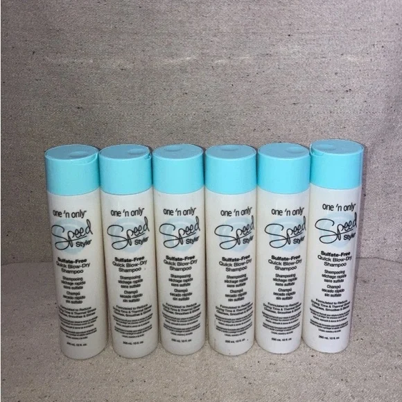 One 'n Only Speed Style Quick Blow Dry Shampoo Sulfate Free 10oz each Lot Of 6