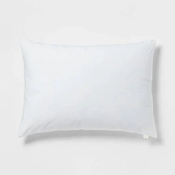 King Medium Firm Shapeable Memory Foam Bed Pillow - Threshold™: Cotton Cover