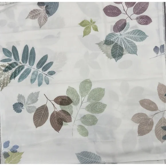 Schlossberg Euro Sham Eliv Blanc Floral White 100% Cotton Sateen Switzerland