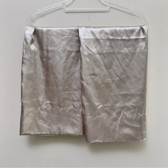 Set of Satin Beige Pillowcases