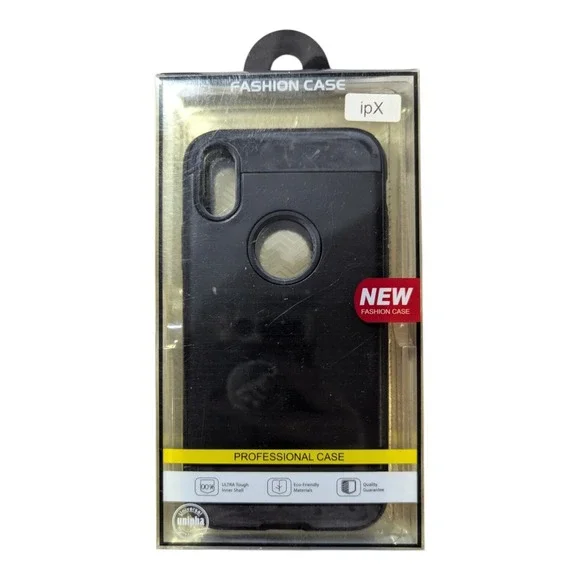 W4. Unipha‎ Professional Fashion Case For Apple iPhone X - Black
