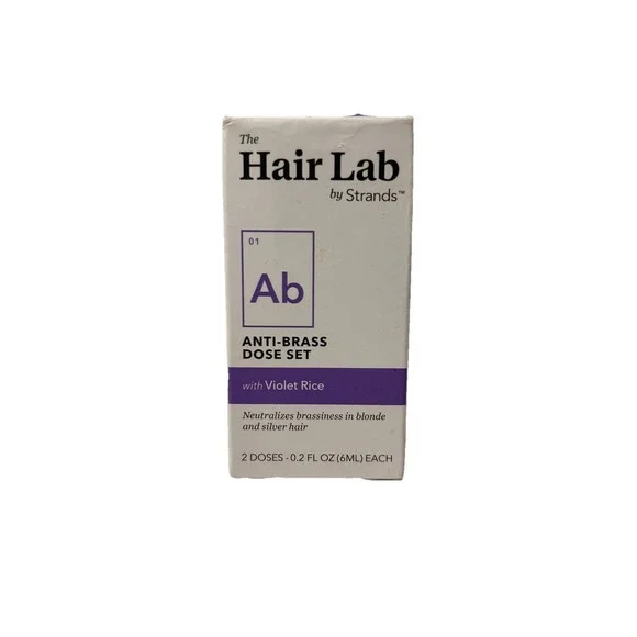 The Hair Lab Anti-Brass Dose Set with Violet Rice | Purple | Blonde Hair