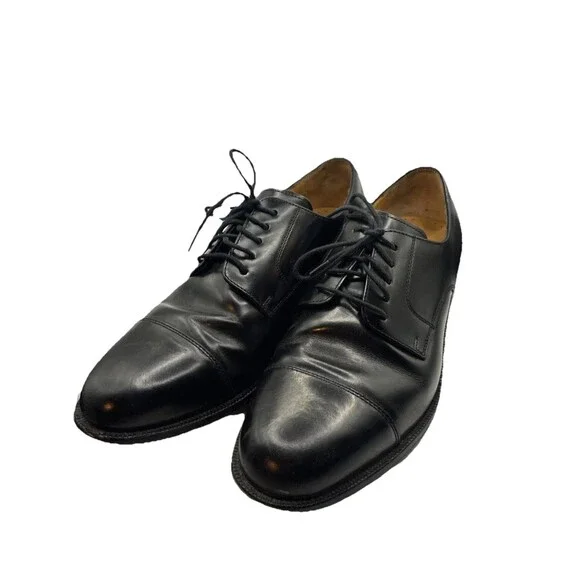 Cole Haan Men’s Black Dress Shoes Size 9.5M Oxford Leather Comfort