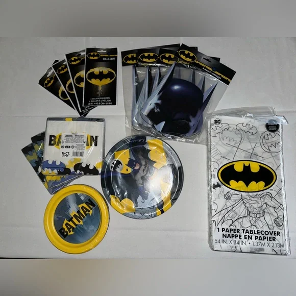 Batman party decor