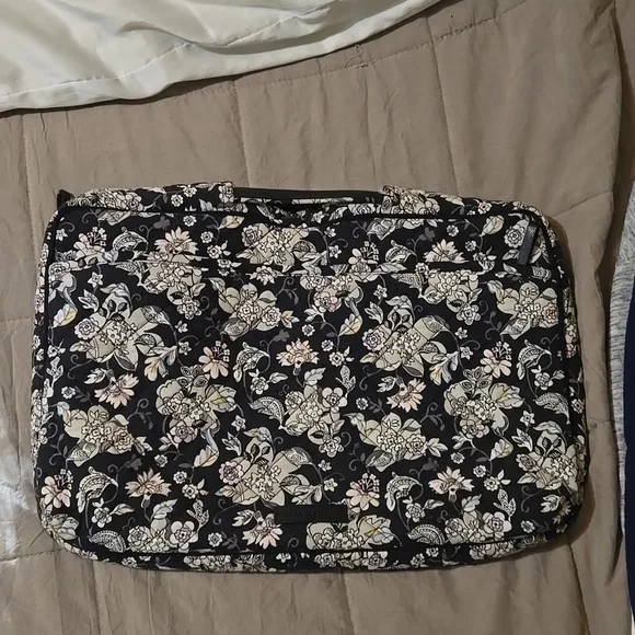 Vera Bradley Quilted Holland Gardens Laptop Briefcase