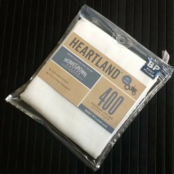 1 new WHITE color Heartland 100% Cotton 54