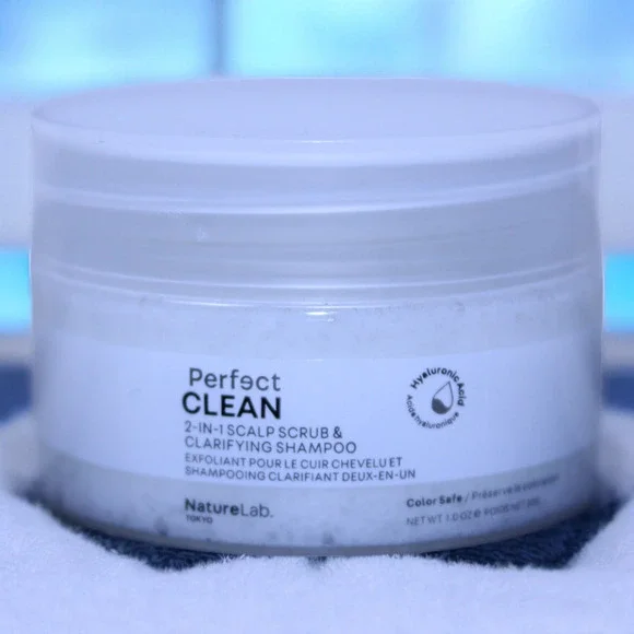 Nature Lab Perfect Clean 2 in 1 Scalp Scrub & Clarifying Shampoo 1 oz