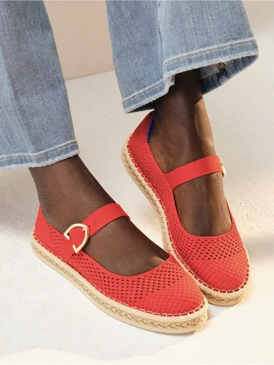 Rothy's • The Espadrille Mary Jane NWOB
