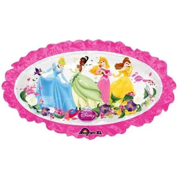 Disney Princesses Oval Shaped Pink 31