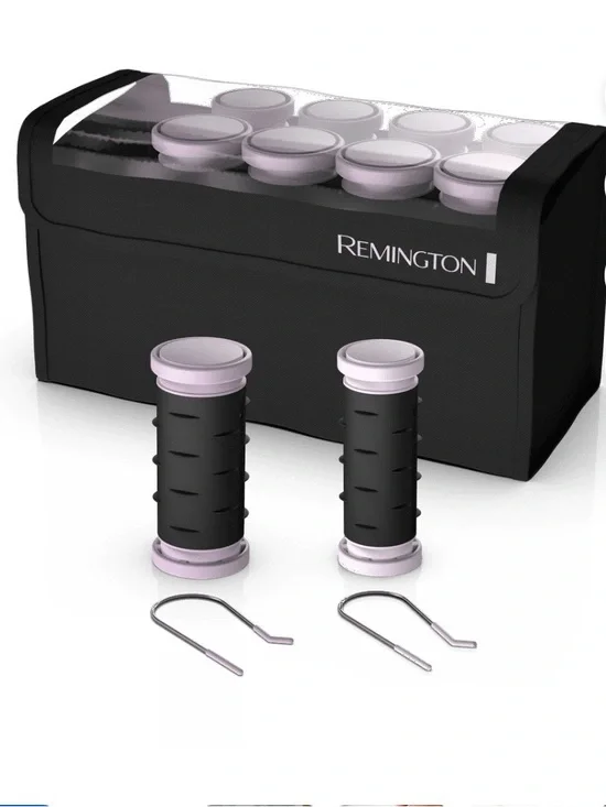 Remington Compact Ceramic Hot Rollers Set w/ Travel Case – New Open Box