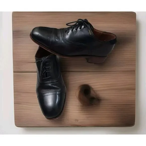 Florsheim Duckie Brown Leather Oxford Black Shoe's Size 8D